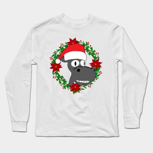 Christmas Donkey Long Sleeve T-Shirt